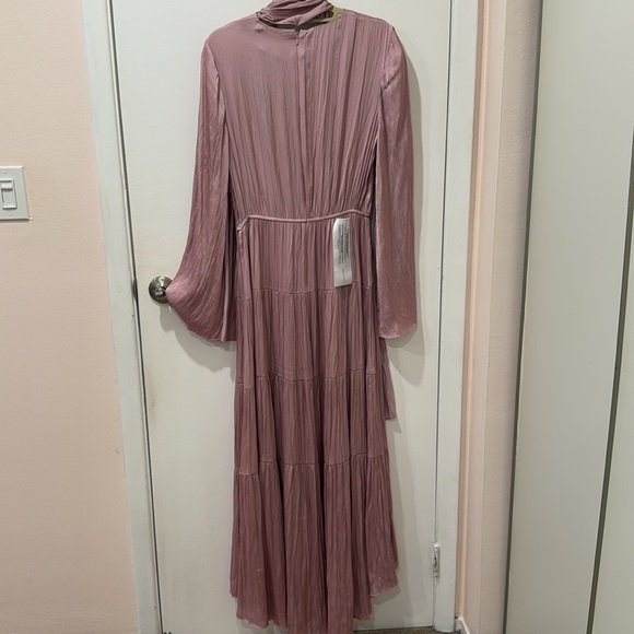 BRAND NEW BCBG MAXAZRIA Elisa Tiered Maxi Dress DAWN PINK - Picture 9 of 9